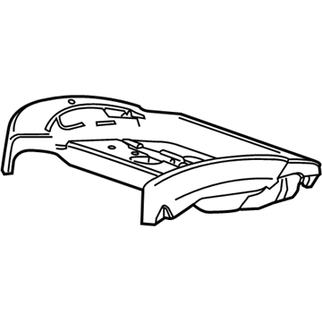Cadillac XTS Seat Cushion Pad - 84454338