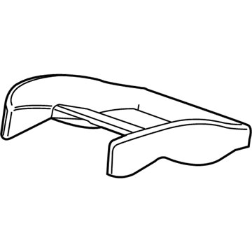 GM 84406581 Cover Assembly, F/Seat Cush *Shale