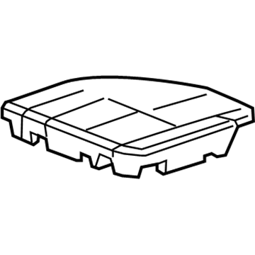 2007 Cadillac Escalade Seat Cushion Pad - 22771060