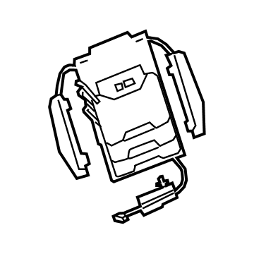 13558040 - Genuine GM LUMBAR ASM-F/SEAT BK