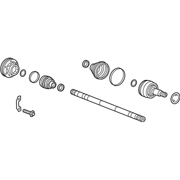 Cadillac ATS Axle Shaft - 84550223