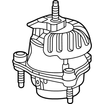 Chevrolet Corvette Motor And Transmission Mount - 86812377