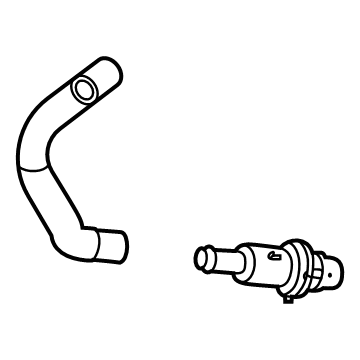 2021 Chevrolet Corvette Cooling Hose - 84660335