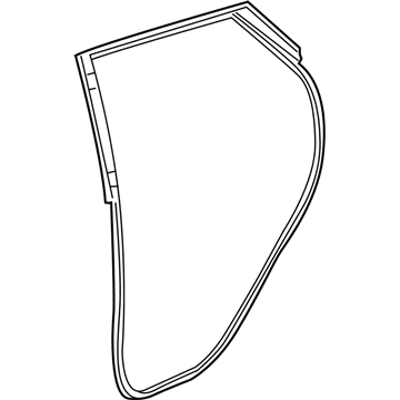 2022 Chevrolet Bolt EV Door Seal - 42549753