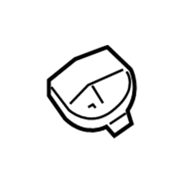 GM 10341324 Cap,Windshield Wiper Trans Nut 10341324 GM Cap,Windshield Wiper Trans Nut Illustration 1 of 1