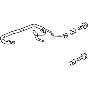 12626613 - Genuine GM Turbo Coolant Feed Pipe Assembly
