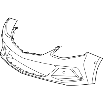 GM 23369764 Front Bumper Cover *Service Primer