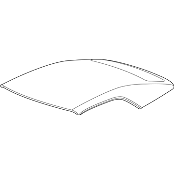GM 85137112 COVER ASM-F/TOP *BLACK