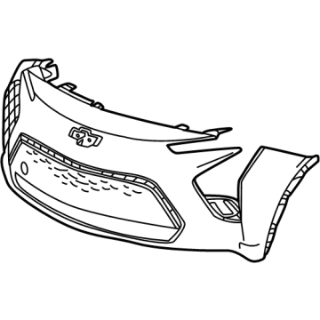 2022 Chevrolet Bolt EV Bumper - 42795357