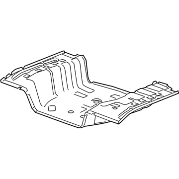 2015 Chevrolet Spark Floor Pan - 96847021
