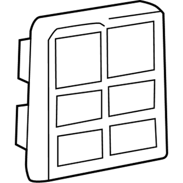 GM 15701154 Plate - Headlamp Switch