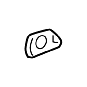 GM 10322814 Bezel Assembly, Door Latch Release Switch *Synergy 10322814 GM Bezel Assembly, Door Latch Release Switch *Synergy Illustration 1 of 1