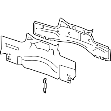 2010 Chevrolet Camaro Floor Pan - 23125844