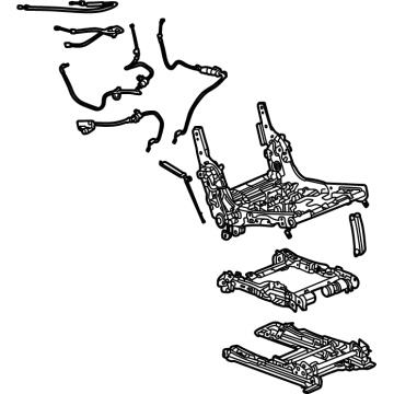 84946146 - Genuine GM Frame Assembly, R/Seat Bk & Btm