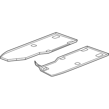 2017 Chevrolet Corvette Floor Pan - 84023722