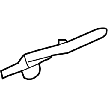 GM 10313968 Instrument Panel Compartment Door Lock Striker 10313968 GM Instrument Panel Compartment Door Lock Striker Illustration 1 of 1