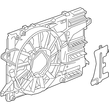 2022 Chevrolet Malibu A/C Condenser Fan - 85109577