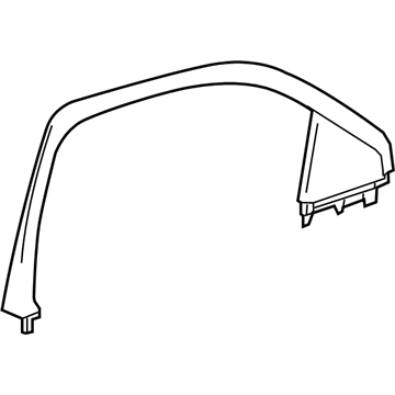 2017 Chevrolet Tahoe Door Moldings - 22772910