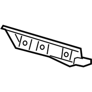 GM 20943053 Weatherstrip Assembly, Folding Top Stowage Compartment Lid 20943053 GM Weatherstrip Assembly, Folding Top Stowage Compartment Lid Illustration 1 of 1