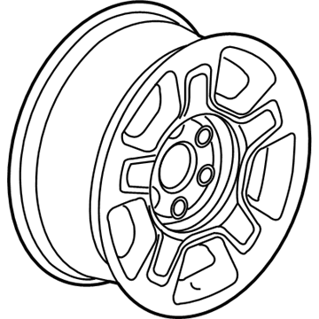 2008 Chevrolet Silverado Spare Wheel - 9598077
