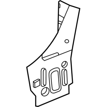 GM 60004004 FILLER-BODY SI INR LWR PNL