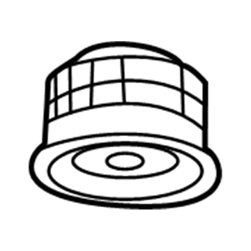 13318428 GM Insulator Assembly, Drivetrain & Front Suspension Frame R Illustration 1 of 1