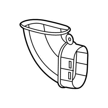 2023 Chevrolet Colorado Air Intake Coupling - 86778070