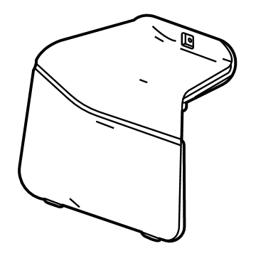 GM 85529811 COVER-QTR T/PNL *BLACK
