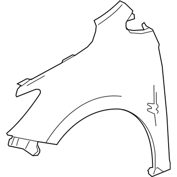 GM 84259707 Fender, Front