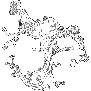 GM 84458895 Engine Wiring Harness Assembly 84458895 GM Engine Wiring Harness Assembly Illustration 1 of 1