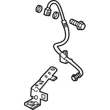 Chevrolet Corvette Hydraulic Hose - 84810943