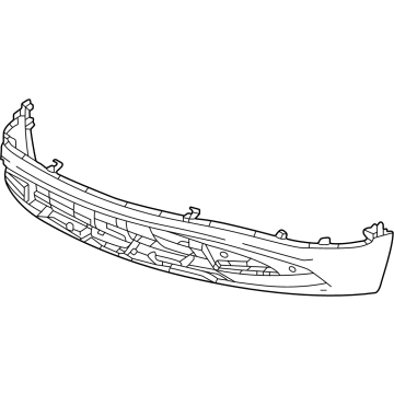 2024 Chevrolet Trailblazer Bumper - 42853075