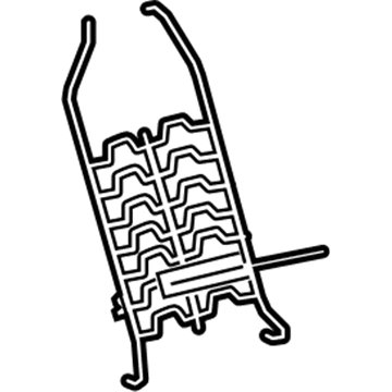 GM 13522532 Lumbar Assembly, F/Seat Bk