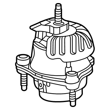 Chevrolet Corvette Motor And Transmission Mount - 84675417
