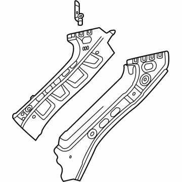 GM 84523991 Rail Assembly, F/Cmpt Upr Si