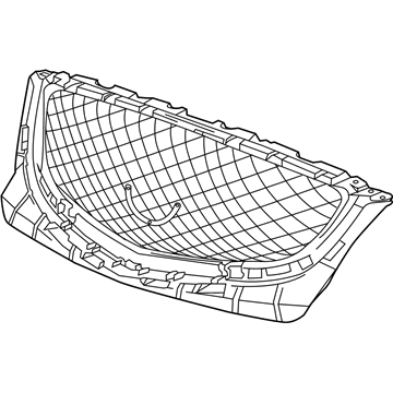 GM 20984580 Reinforcement, Front Bumper Fascia