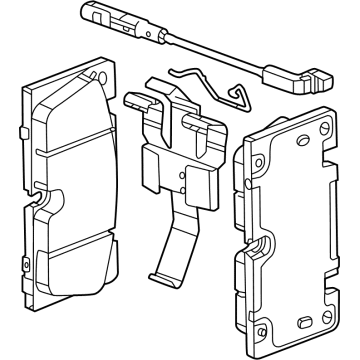 2023 Chevrolet Colorado Brake Pad - 87850375