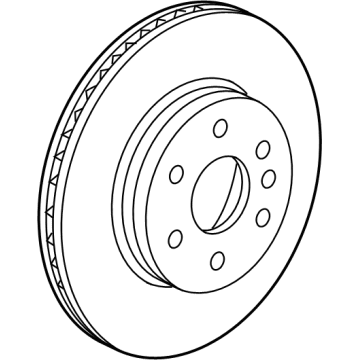 GM 13549409 ROTOR-FRT BRK (CTD)