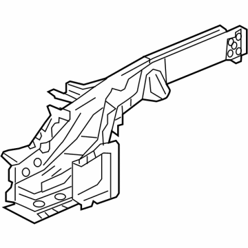 GM 42398040 Rail Assembly, Underbody Rear Side