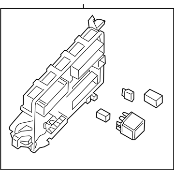 Cadillac CTS Fuse Box - 23134073