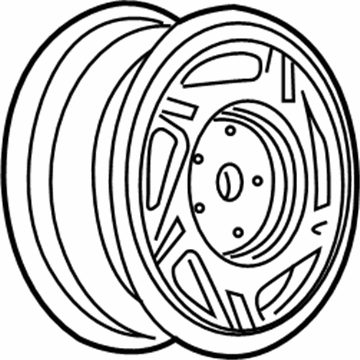 Chevrolet Cavalier Spare Wheel - 12365473