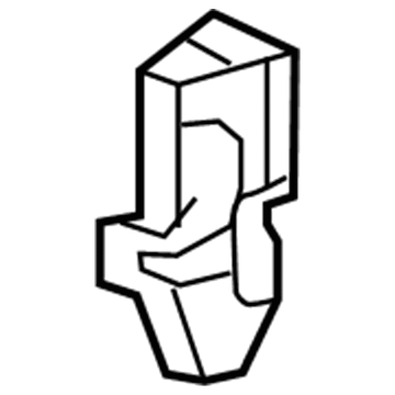 92215257 GM Front Side Door Lock Illustration 1 of 1