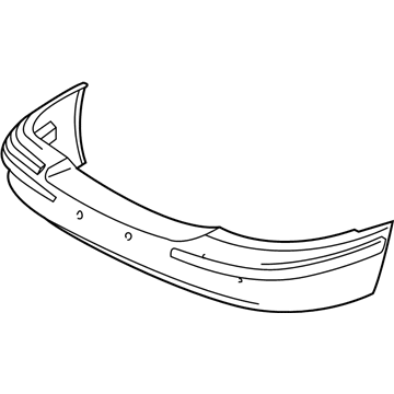 2002 Buick Park Avenue Bumper - 25651624