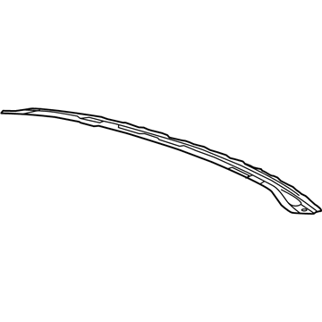 GM 20996712 Panel, Roof Rear Header