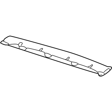 GM 10313954 Seal, Hood Rear Center 10313954 GM Seal, Hood Rear Center Illustration 1 of 1