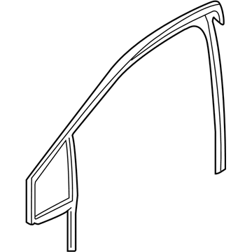 2017 Chevrolet Cruze Door Seal - 42686962