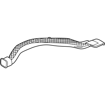 GM 84801568 DUCT-SI WDO DEFG OTLT