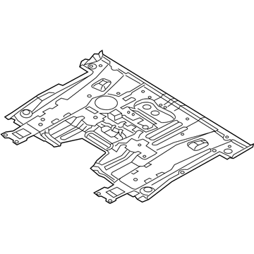 2017 Chevrolet City Express Floor Pan - 19317194