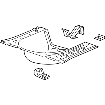 2020 Chevrolet Sonic Floor Pan - 95231590