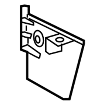 GM 23157568 Deflector Assembly, Rear Tire Front Air